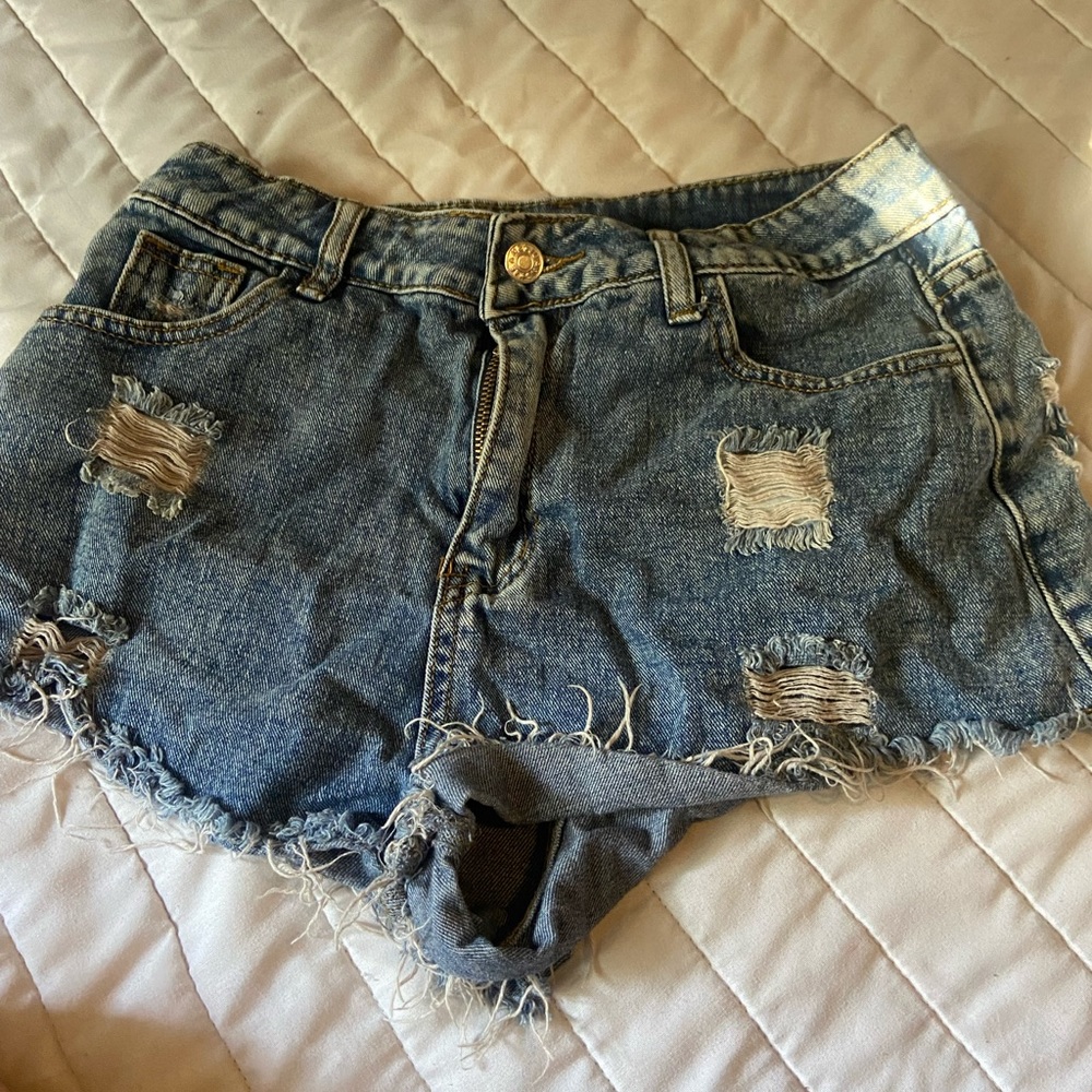 Blue jean shorts | Small